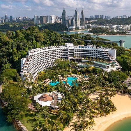 Shangri-La Rasa Sentosa, Сінгапур Екстер'єр фото Aerial view of the resort